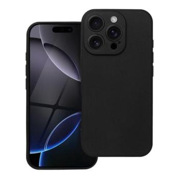 Forcell Soft iPhone 16 Pro szilikon tok, fekete kép