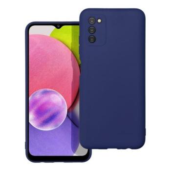 Forcell Soft Samsung Galaxy A03s szilikon tok, sötét kék kép