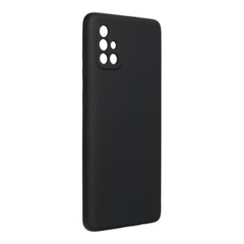 Forcell szilikon hátlap tok Samsung A715 Galaxy A71, fekete kép