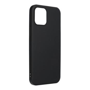 Forcell Szilikon Lite hátlap tok Apple iPhone 12 Pro Max, fekete kép