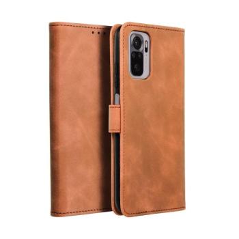 Forcell Tender flipes tok Xiaomi Redmi Note 11 Pro / 11 Pro 5G barna kép