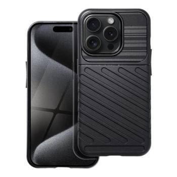 Forcell Thunder Apple iPhone 15 Pro tok, fekete kép