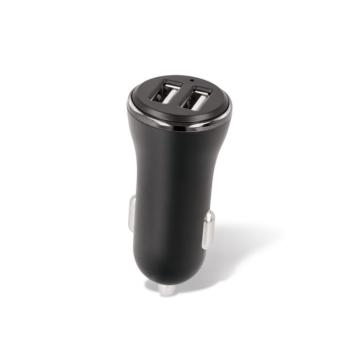 Forever CC-03 autós töltő 2xUSB-A csatlakozással 2,4A - fekete kép