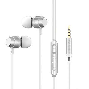Forever EP-01 vezetékes fülhallgató 3.5mm jack - fehér kép