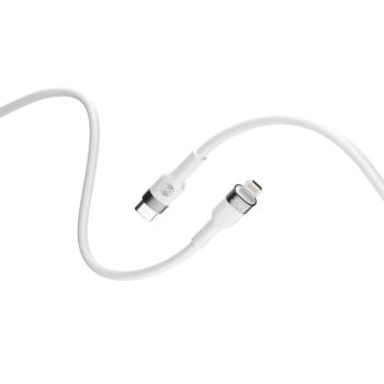 Forever Flexible Type-C - Lightning kábel 20W 2m - fehér kép