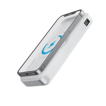 Forever MATB-300 3 az 1-ben vezeték nélküli powerbank 10000mAh - fehér kép