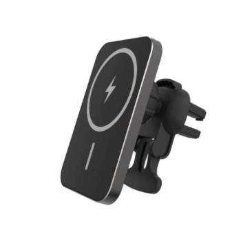 Forever RUS138-MS-01 MagSafe-kompatibilis autós tartó induktív töltéssel kép