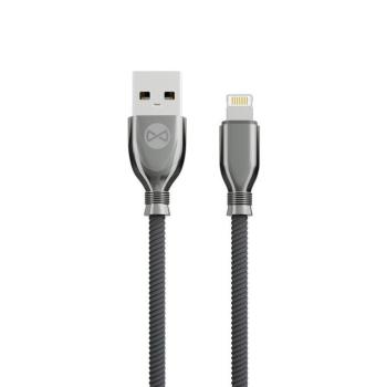 Forever Tornado USB-A - Lightning kábel 3A 1m - fekete kép