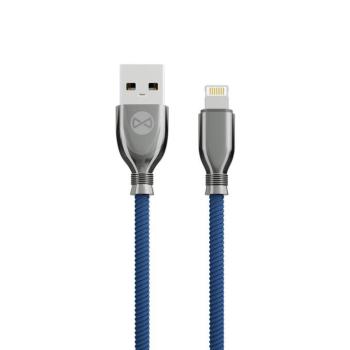Forever Tornado USB-A - Lightning kábel 3A 1m - kék kép