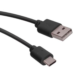 Forever USB-A - Type-C kábel 1A 1m - fekete kép