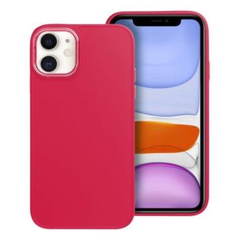 Frame Apple iPhone 11 közepesen ütésálló tok kameravédő kerettel, magenta kép