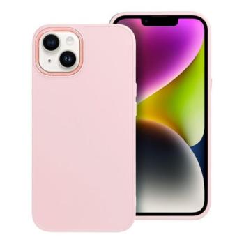 Frame Apple iPhone 13 közepesen ütésálló tok kameravédő kerettel, rózsaszín kép