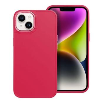 Frame Apple iPhone 14 közepesen ütésálló tok kameravédő kerettel, magenta kép