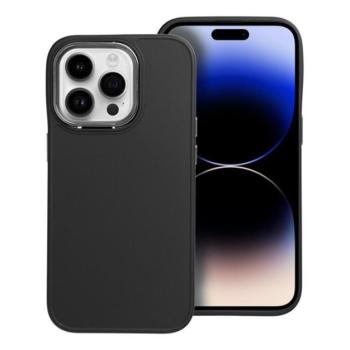 Frame Apple iPhone 14 Pro közepesen ütésálló tok kameravédő kerettel, fekete kép