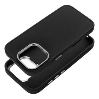 Frame Apple iPhone 16e Ultra közepesen ütésálló tok kameravédő kerettel, fekete kép