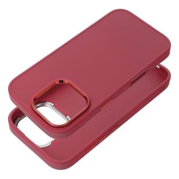 Frame Apple iPhone 17e / iPhone 16e közepesen ütésálló tok kameravédő kerettel, magenta kép