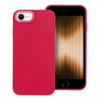 Frame Apple iPhone 7/8/SE 2020/SE 2022 közepesen ütésálló tok kameravédő kerettel, magenta kép