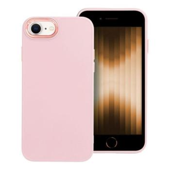 Frame Apple iPhone 7/8/SE 2020/SE 2022 közepesen ütésálló tok kameravédő kerettel, rózsaszín kép