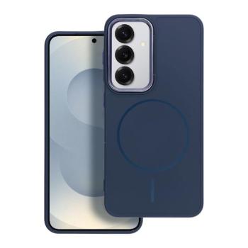 Frame Mag Samsung Galaxy A37 hátlap tok kameravédő peremmel, MagSafe, kék kép