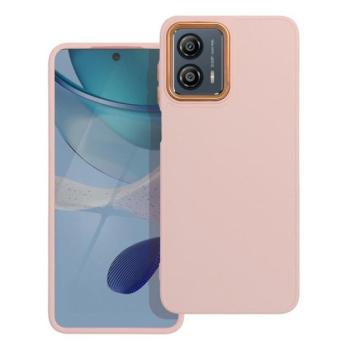 Frame Motorola G53 / G13 közepesen ütésálló tok kameravédő kerettel, rózsaszín kép