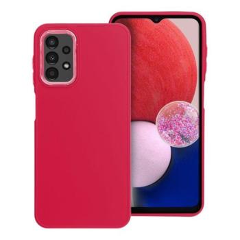 Frame Samsung Galaxy A13 4G közepesen ütésálló tok kameravédő kerettel, magenta kép