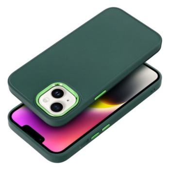Frame Samsung Galaxy A14 4G/A14 5G közepesen ütésálló tok kameravédő kerettel, zöld kép