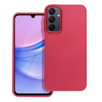 Frame Samsung Galaxy A15 5G közepesen ütésálló tok kameravédő kerettel, magenta kép