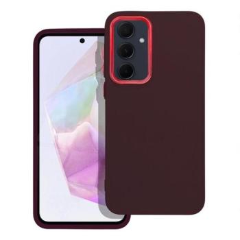 Frame Samsung Galaxy A35 5G közepesen ütésálló tok kameravédő kerettel, lila kép