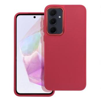 Frame Samsung Galaxy A35 5G közepesen ütésálló tok kameravédő kerettel, magenta kép