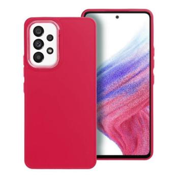 Frame Samsung Galaxy A53 5G szilikon tok, magenta kép