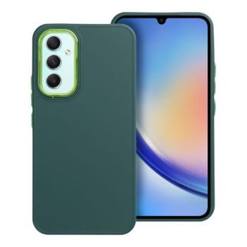 Frame Samsung Galaxy A54 5G közepesen ütésálló tok kameravédő kerettel, zöld kép