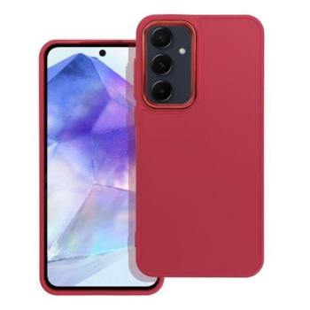 Frame Samsung Galaxy A55 5G közepesen ütésálló tok kameravédő kerettel, magenta kép