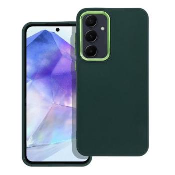 Frame Samsung Galaxy A55 5G közepesen ütésálló tok kameravédő kerettel, zöld kép