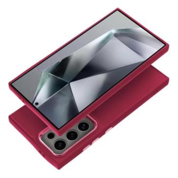 Frame Samsung Galaxy S24 FE közepesen ütésálló tok kameravédő kerettel, magenta kép