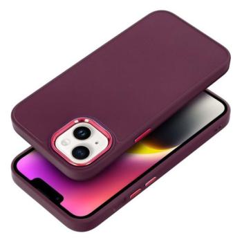 Frame Xiaomi redmi 13C / Poco C65 közepesen ütésálló tok kameravédő kerettel, lila kép