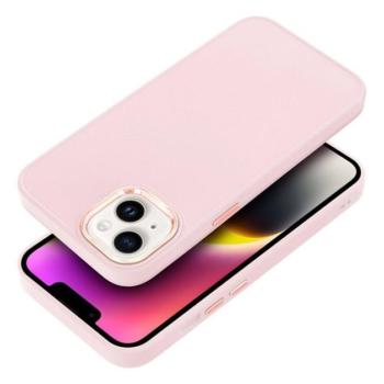 Frame Xiaomi redmi 13C / Poco C65 közepesen ütésálló tok kameravédő kerettel, rózsaszín kép