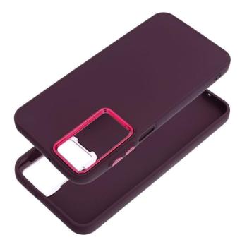 Frame Xiaomi Redmi 15C 4G / 15C 5G közepesen ütésálló tok kameravédő kerettel, lila kép