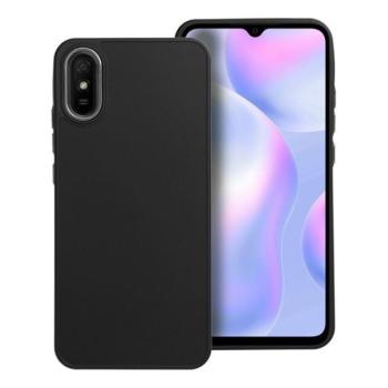 Frame Xiaomi Redmi 9AT/Redmi 9A közepesen ütésálló tok kameravédő kerettel, fekete kép