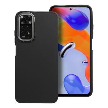 Frame Xiaomi Redmi Note 11/11S közepesen ütésálló tok kameravédő kerettel, fekete kép