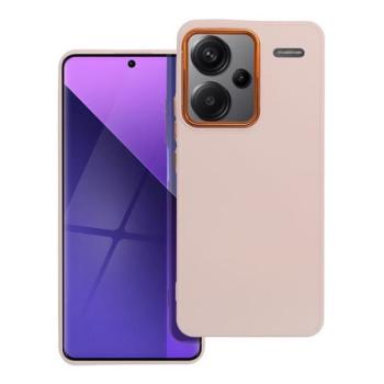 Frame Xiaomi Redmi Note 13 Pro 5G közepesen ütésálló tok kameravédő kerettel, rózsaszín kép