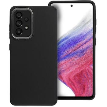 Frame Xiaomi Redmi Note 14 Pro 4G közepesen ütésálló tok kameravédő kerettel, fekete kép