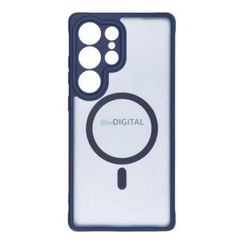 FULL MATTE MAG COVER MagSafe-kompatibilis tok Samsung Galaxy S25 - kék kép