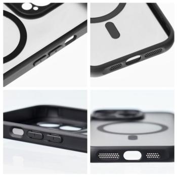 FULL MATTE MAG COVER MagSafe-kompatibilis tok Xiaomi Redmi Note 13 4G - fekete kép