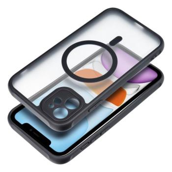 Full Matte Mag Cover tok Magsafe kompatibilis iPhone 11 fekete kép