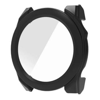 Garmin Fenix 8 (43 mm), Műanyag védőkeret, kijelzővédő üveggel, közepesen ütésálló, szíj nélkül, fekete kép