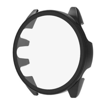 Garmin Forerunner 165 / 165 Music, Műanyag védőkeret, kijelzővédő üveggel, közepesen ütésálló, szíj nélkül, fekete kép