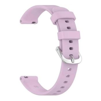 Garmin Lily 2 / Lily 2 Active, szilikon pótszíj, állítható, lila kép