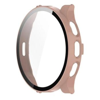 Garmin Venu 3, Műanyag védőkeret, kijelzővédő üveggel, közepesen ütésálló, szíj nélkül, rózsaszín kép