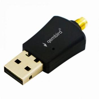 GEMBIRD hálózati kártya USB A levehető antennával WiFi WNP-UA300P-02 fekete kép