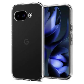 Google Pixel 9a, Szilikon tok, Spigen Crystal Flex, átlátszó kép
